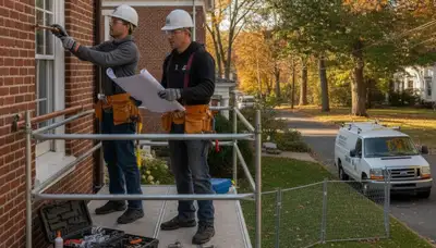 Plumber repairing a pipe in Mansfield, MA for emergency plumbing service