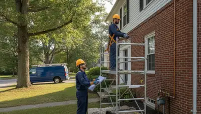 Mansfield, MA plumber repairing a leak for local plumbing service customers