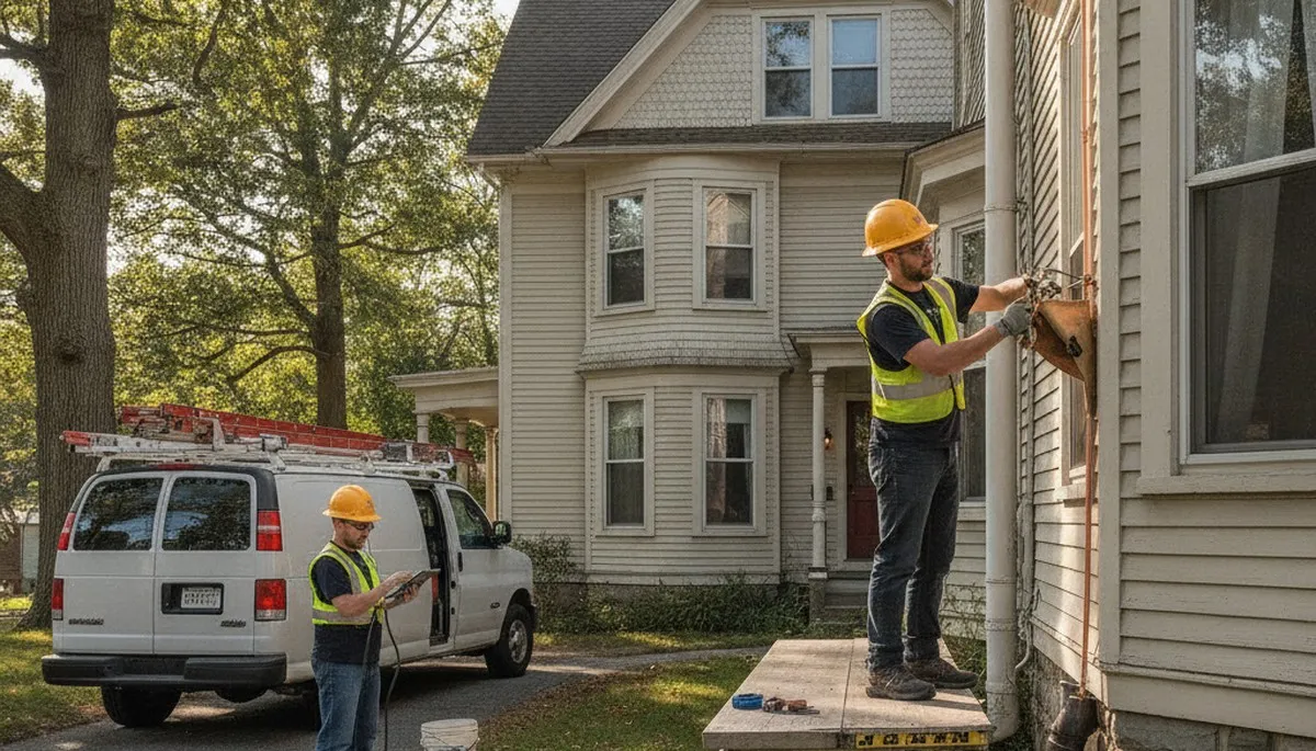 Professional plumber providing repair service in Mansfield, MA for a plumbing business
