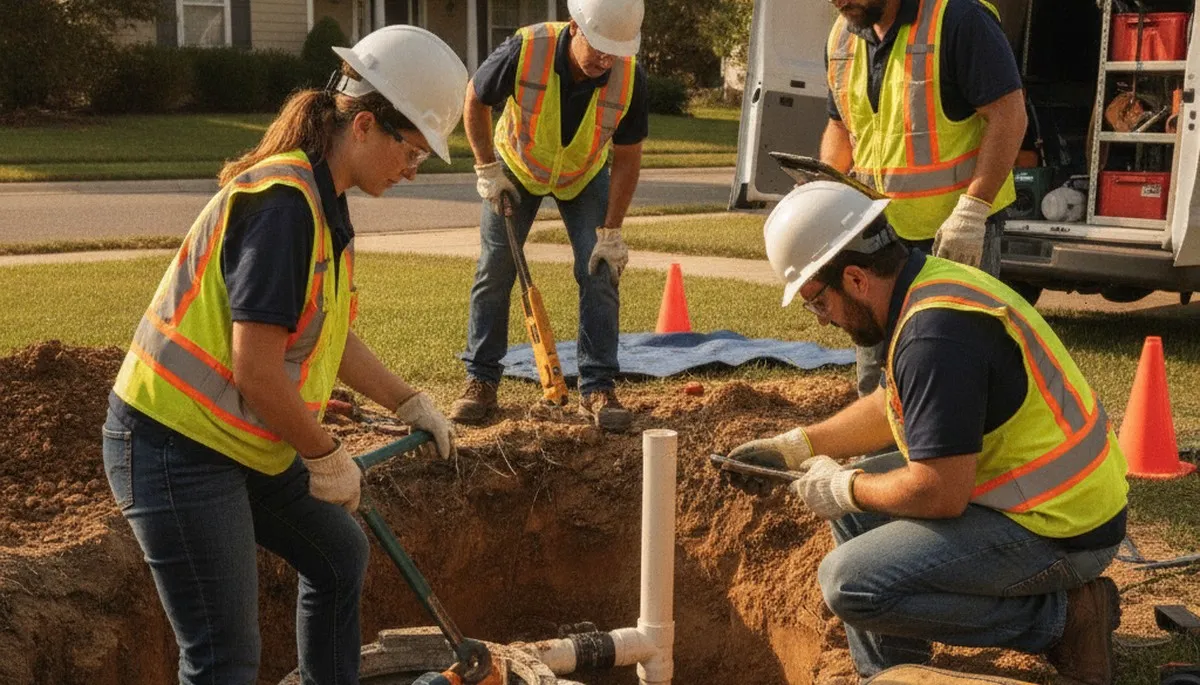 Septic repair plumber servicing Mansfield, MA homes for reliable seasonal plumbing support