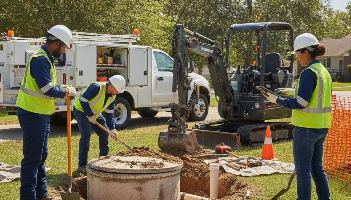 Septic repair service for Mansfield, MA homes by On Call Plumbers