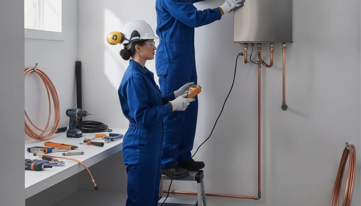 Tankless water heater service in Mansfield, MA for reliable hot water and efficient home plumbing